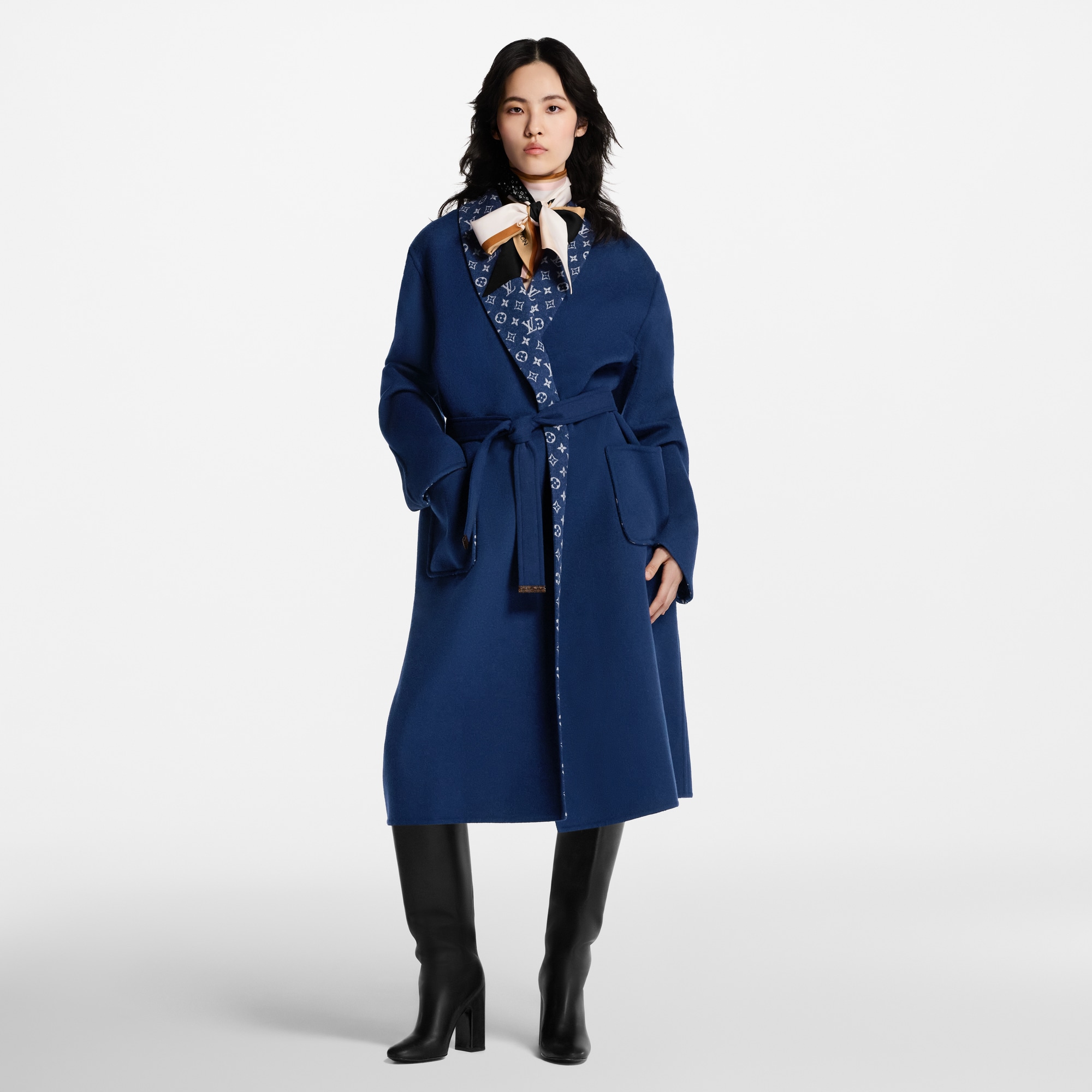 LOUIS VUITTON モノグラムジャカードパファラップコート モノグラムジャカードパファラップコート ｜ルイ・ヴィトン 公式